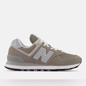 New Balance Women’s 574 Core in Grey with White
